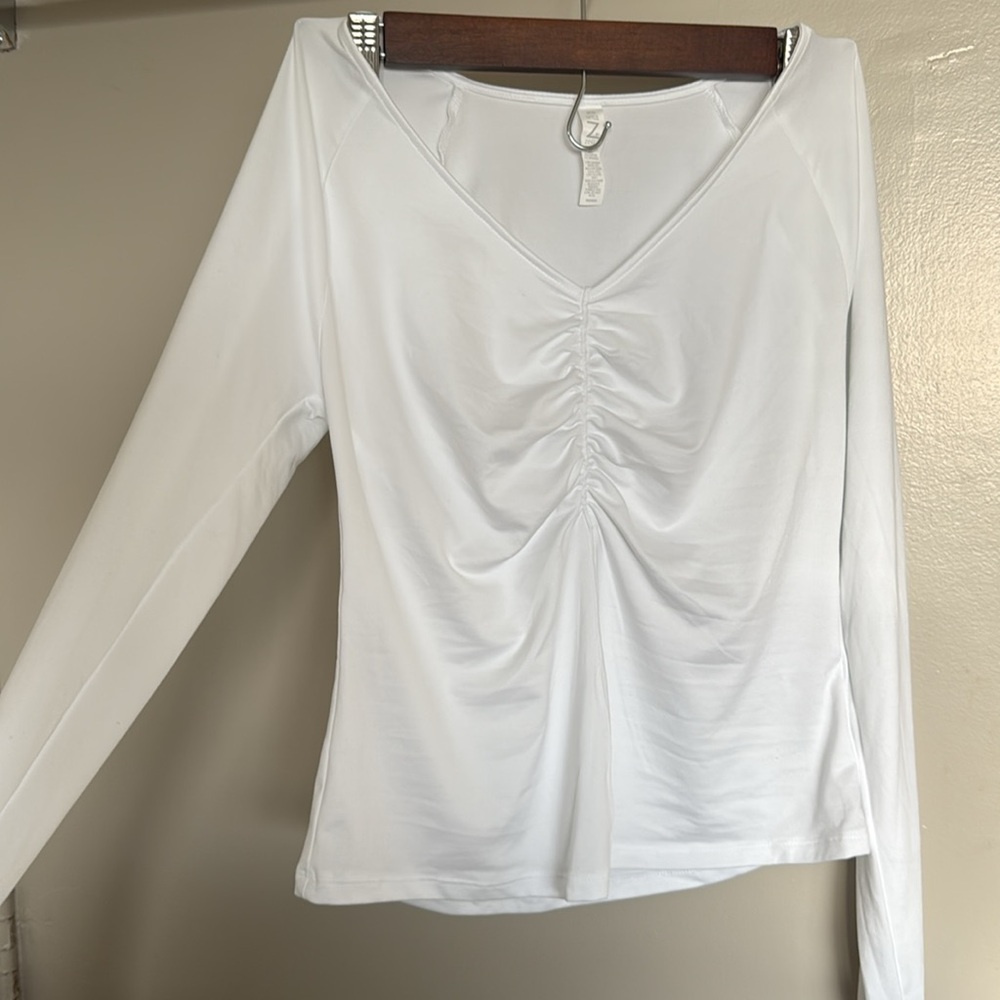 long sleeve workout top